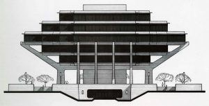 Geisel Kütüphanesi - William Pereira görünüş