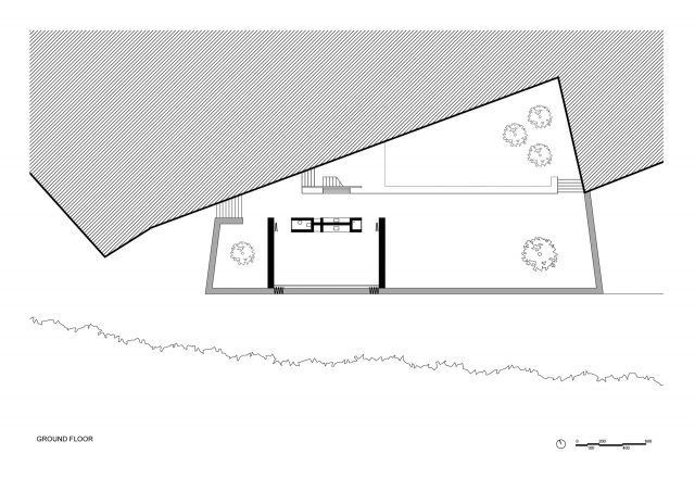 B2 Evi zemin kat planı- Han Tümertekin