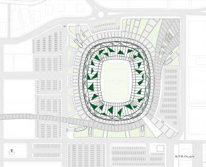 Konya Şehir Stadyumu / Bahadır Kul Plan
