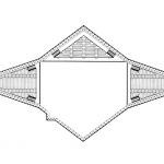 Kristal Katedral / Philip Johnson, John Burgee Plan