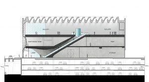 Broad Müzesi / Diller Scofidio + Renfro Kesit