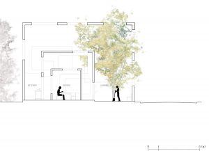 N Evi / Sou Fujimoto Kesit
