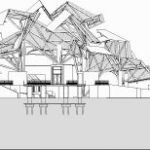 Biomuseo / Frank Gehry Kesit