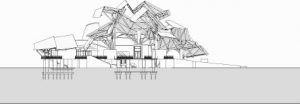 Biomuseo / Frank Gehry Kesit