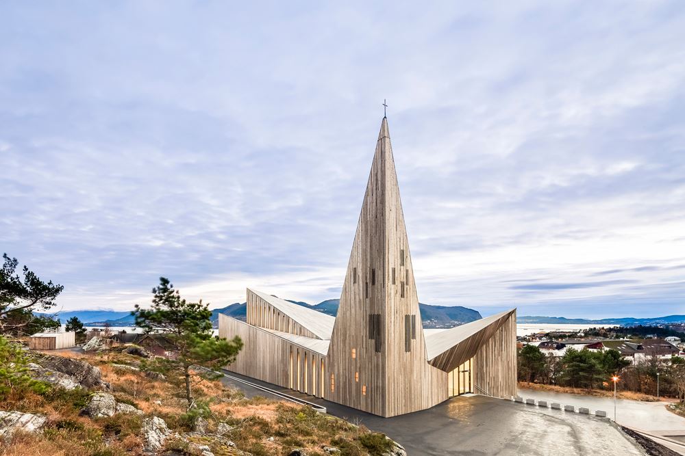 Knarvik Kilisesi - Reiulf Ramstad Arkitekter