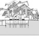 Biomuseo / Frank Gehry Kesit