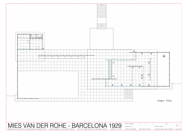 Barselona Pavyonu - Ludwig Mies van der Rohe