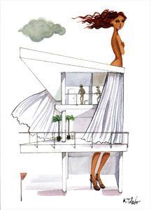 Perde-Duvar Ev / Shigeru Ban