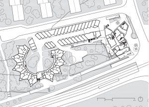 Romeo & Juliet Apartmanı - Hans Scharoun plan