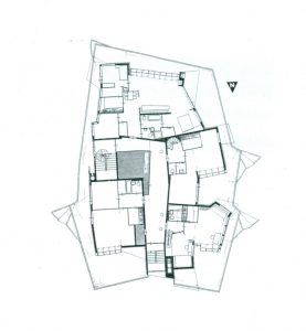 Romeo & Juliet Apartmanı - Hans Scharoun plan