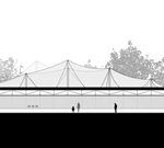 Wasit Doğal Koruma Alanı Ziyaretçi Merkezi - X Architects kesit