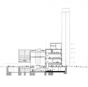 Tate Modern / Herzog & de Meuron Kesit