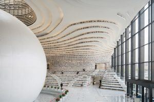 Tianjin Binhai Kütüphanesi - MVRDV