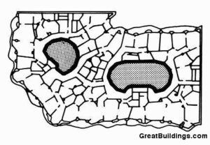 Casa Milà - Antoni Gaudi plan