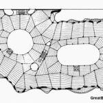 Casa Milà - Antoni Gaudi çatı planı