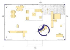 Cam Ev / Philip Johnson Plan