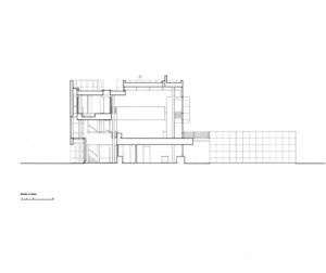 Rachofsky Evi - Richard Meier kesit