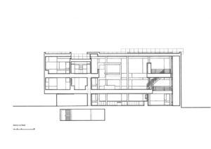 Rachofsky Evi - Richard Meier kesit