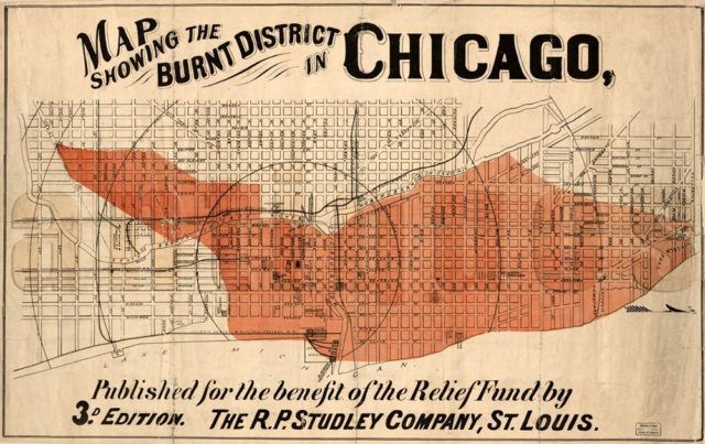 Chicago Okulu - Büyük Chicago Yangını