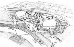 TWA Terminali / Eero Saarinen Çizim