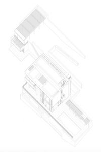 Bodrum Evleri / Richard Meier Aksonometrik