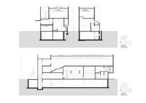 Mimesis Müzesi - Alvaro Siza kesit