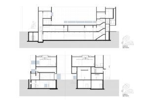 Mimesis Müzesi - Alvaro Siza kesit