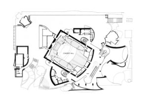 Walt Disney Konser Salonu - Frank Gehry plan