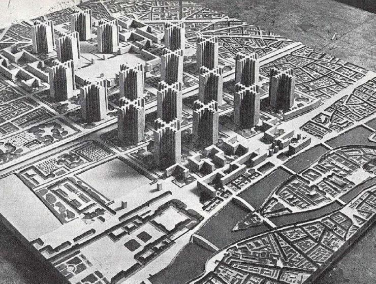 Ville Radieuse (Radiant City) / Le Corbusier Arkitektuel