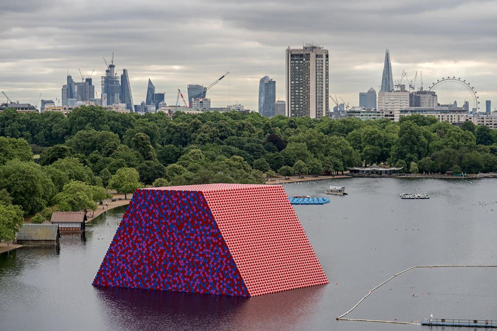 Mastaba Londra - Christo ve Jeanne- Claude