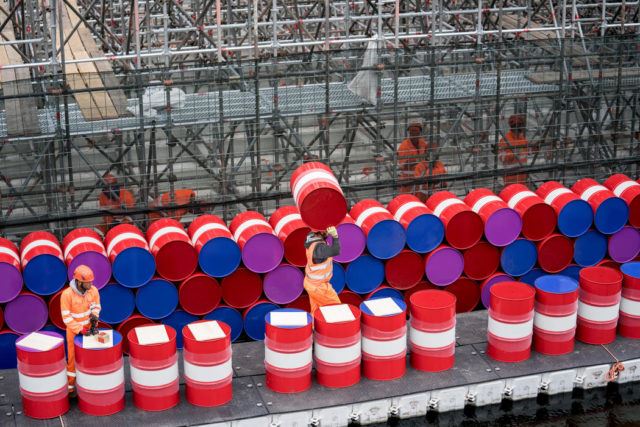 Mastaba Londra - Christo ve Jeanne- Claude