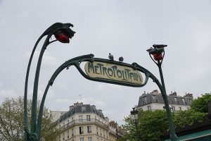 Paris Metro Girişleri - Anvers