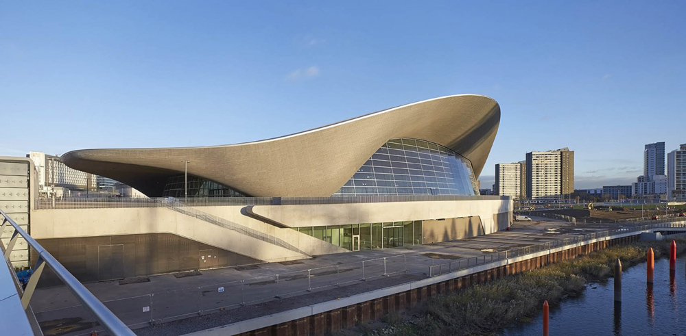 Londra Su Sporları Merkezi - Zaha Hadid