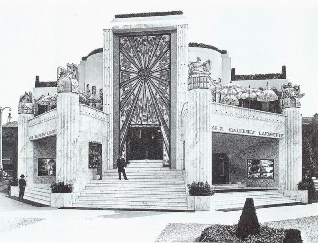 Art Deco Galeries Lafayette’s La Maitrise Pavilion, Paris