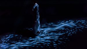 Moving Creates Vorticles Create Movement / TeamLab