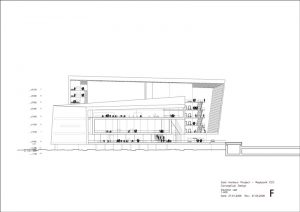 Harpa Konser Salonu ve Konferans Merkezi - Henning Larsen Architects & Olafur Eliasson kesit