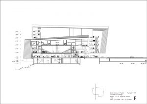 Harpa Konser Salonu ve Konferans Merkezi - Henning Larsen Architects & Olafur Eliasson kesit