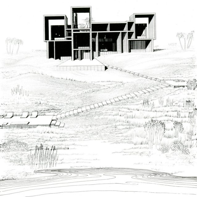 Milam Rezidansı - Paul Rudolph plan