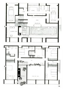 Milam Rezidansı - Paul Rudolph plan
