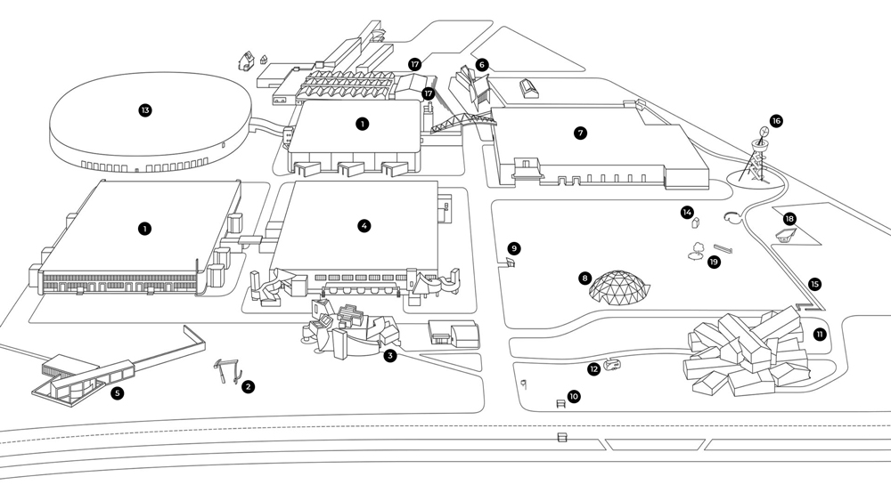 Vitra Kampüsü'nün Yapıları