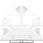 Valencia Opera Evi (Palau de les Arts Reina Sofia) / Santiago Calatrava kesit