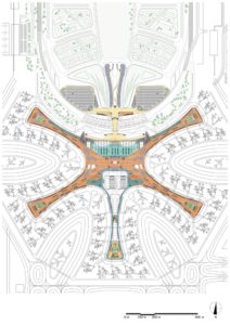 Pekin Daxing Uluslararası Havalimanı (Beijing Daxing International Airport) / Zaha Hadid Architects plan