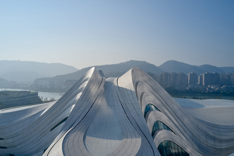 Changsha Meixihu Uluslararası Kültür ve Sanat Merkezi / ZHA