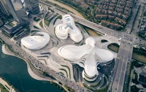 Changsha Meixihu Uluslararası Kültür ve Sanat Merkezi / ZHA
