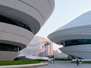 Changsha Meixihu Uluslararası Kültür ve Sanat Merkezi / ZHA