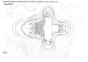 Changsha Meixihu Uluslararası Kültür ve Sanat Merkezi / ZHA