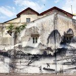 Evolution, Ernest Zacharevic. Ipoh, Malezya