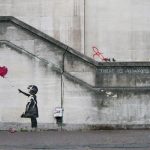 Girl with Balloon, Banksy. 2002, İstanbul, Türkiye