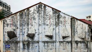 Kopi-o Self-proclaimed coffee addict, Ernest Zacharevic. Ipoh, Malezya