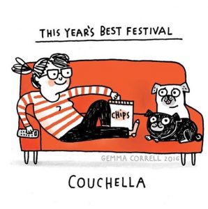 Gemma Correll Koronavirüs İllüstrasyonu